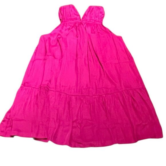 Banana Republic Halter Mini Dress, Night Fuchsia, Size L, NWT - Picture 2 of 10